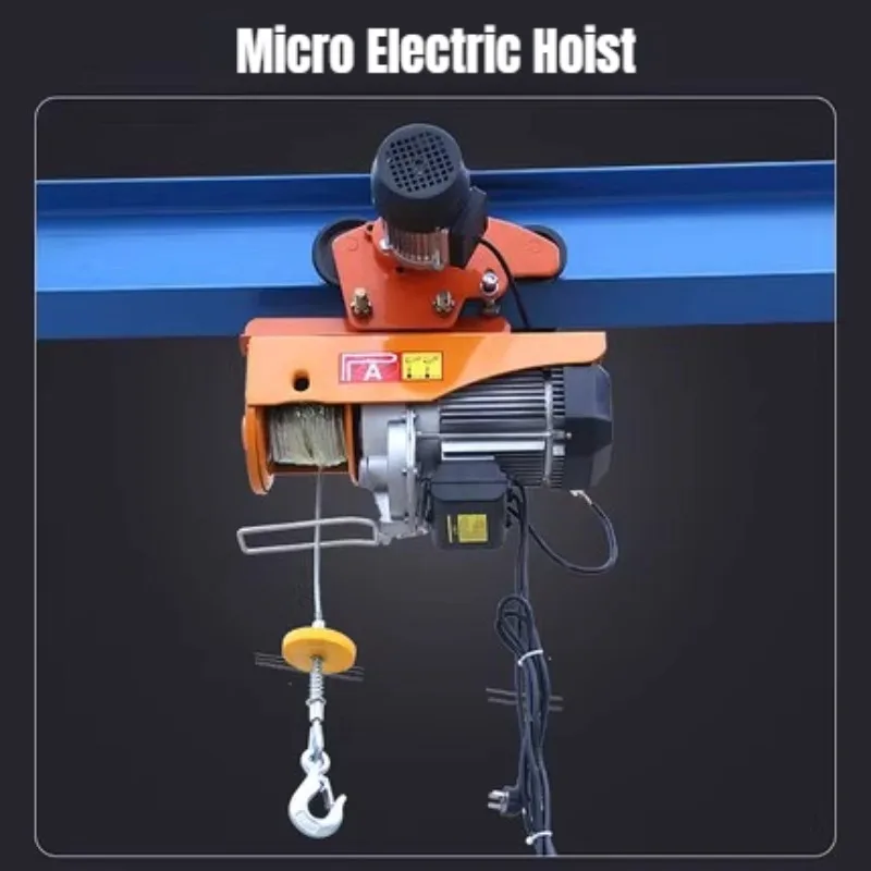 Electric Wire Rope Hoist | Heavy-Duty Gantry Winch for Warehouse & Construction - Thumbnail 6