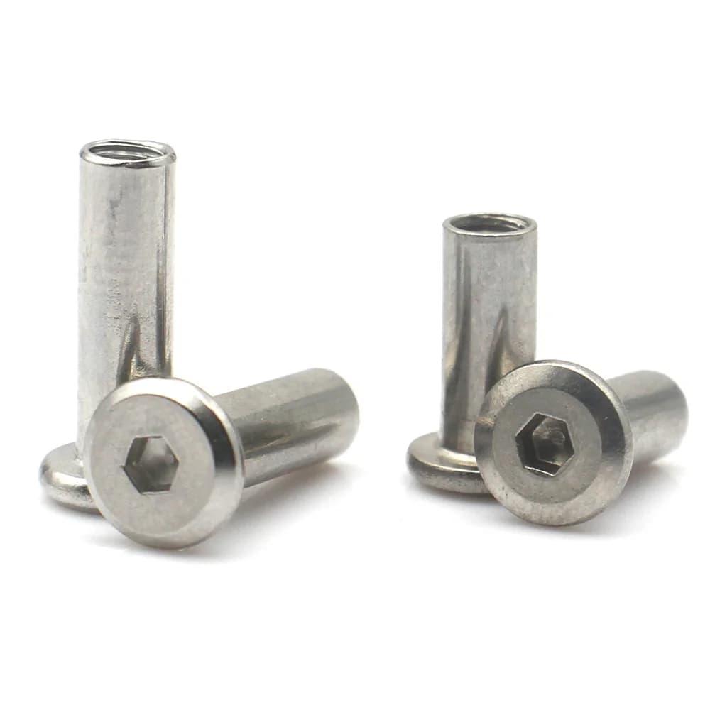 Connector Screws & Bolt Fasteners | M2-M10 304 Stainless Steel | Hex Socket Cap Nut Kit - Thumbnail 4