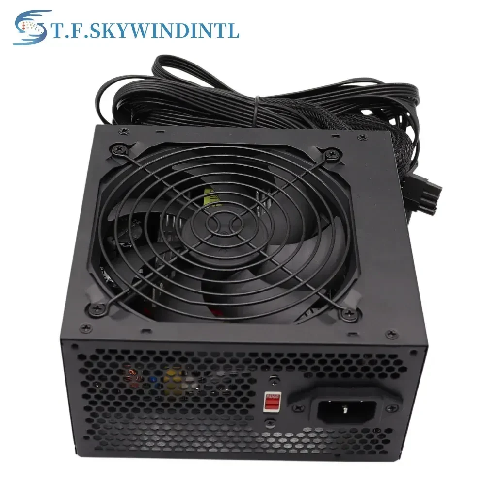 800W ATX Power Supply ATX Desktop Computer PSU Gold Mining Chia Rated Power 800W Competitive Game Gamer 80PLUS 110V 220V - Thumbnail 2