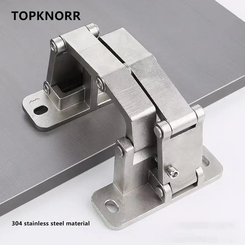 Stone & Fire Door Hinge | 180° Adjustable Invisible Design | For Marble & Hydrant Doors - Thumbnail 2