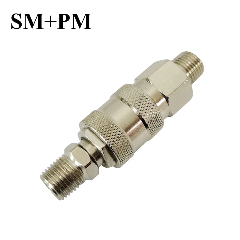 Air Hose Fitting | European Standard Quick Release | Pneumatic Compressor Coupling - Thumbnail 4