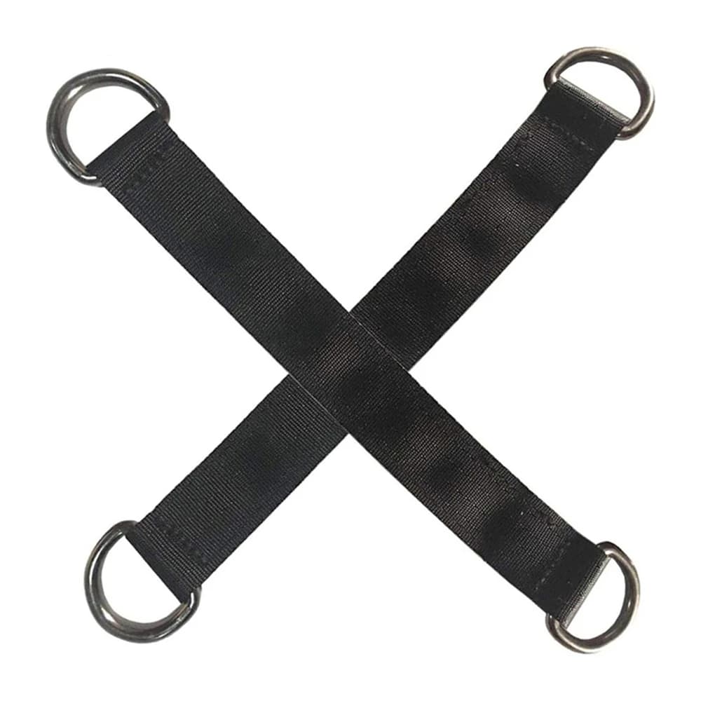 Suspension Training Belt | Heavy-Duty Hook & Ring System for Pull-Ups & Sandbag Workouts - Thumbnail 4