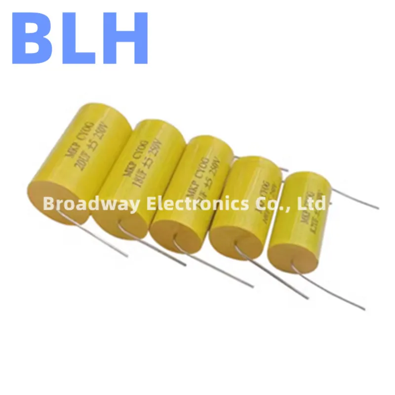 High-Fidelity Audio Capacitor Kit | 250V DC MKP Film | 0.68uF to 2.7uF for Speaker & Crossover Upgrade - Thumbnail 3
