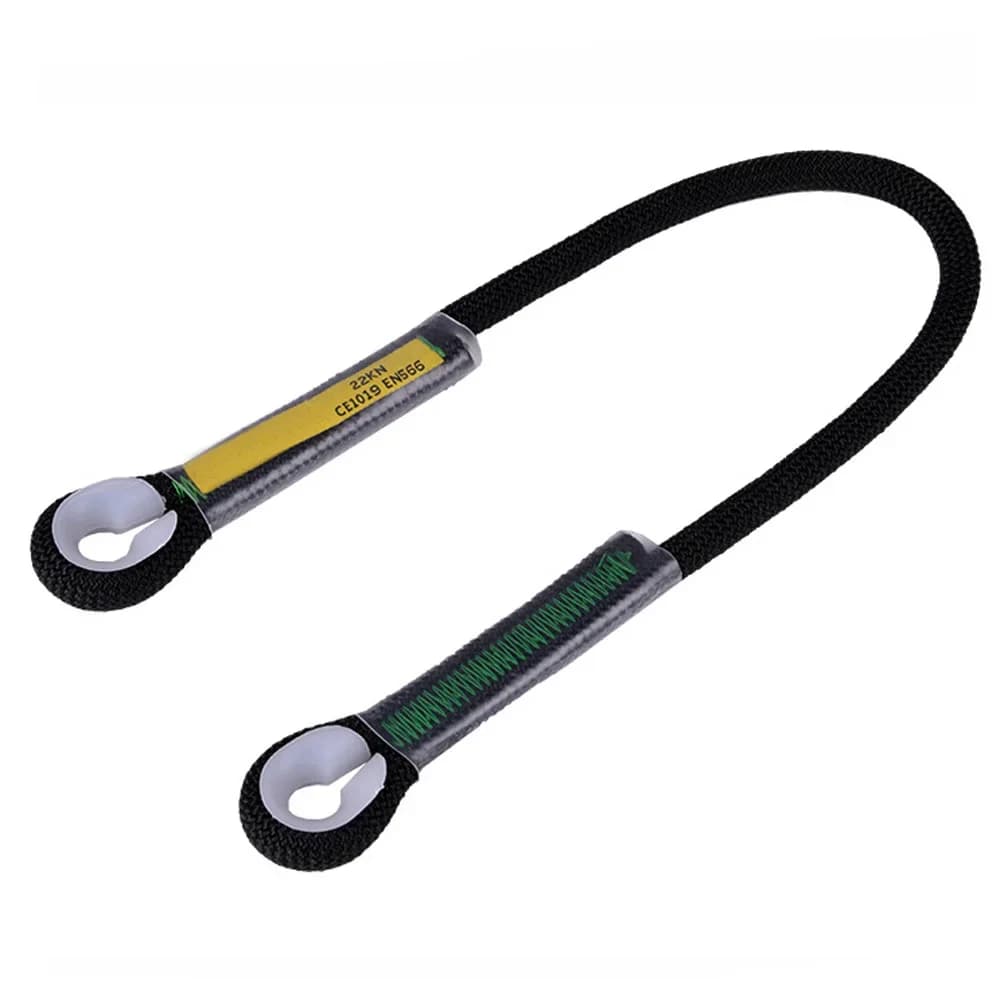 Climbing Harness & Safety Lanyard | 22kN Fall Protection | Nylon Mountaineering Sling - Thumbnail 5