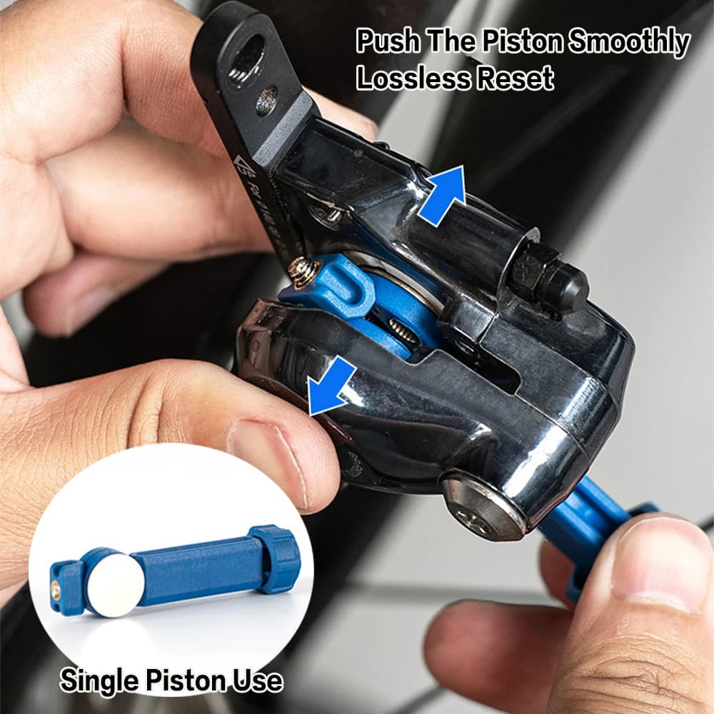 Hydraulic Brake Caliper Tool | Dual-Action Piston Reset & Spreader | Durable Steel Construction - Thumbnail 2