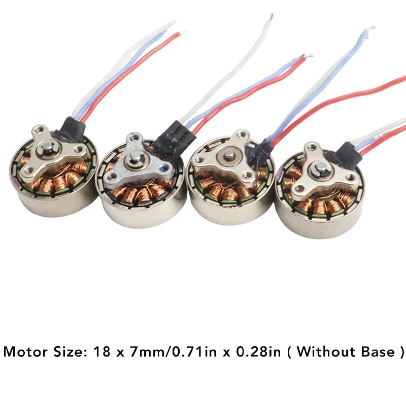 4Pcs 1503 2750KV Brushless Motors | For FPV Racing Drone Quadcopter | 4-Axis RC Airplane Set - Thumbnail 2