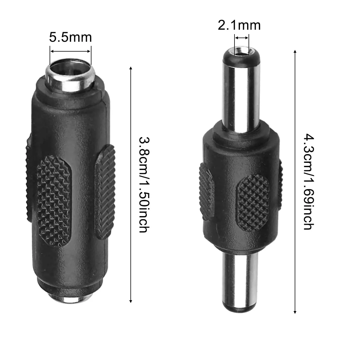 5.5x2.1mm DC Power Connector | 12V/24V Barrel Plug for CCTV, LED Strips & Security Systems - Thumbnail 6