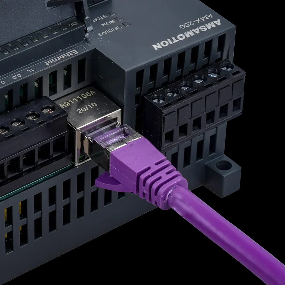 PLC Controller | S7-200 Compatible | 220V with 2AI/1AO I/O | Relay & Transistor Output - Thumbnail 6