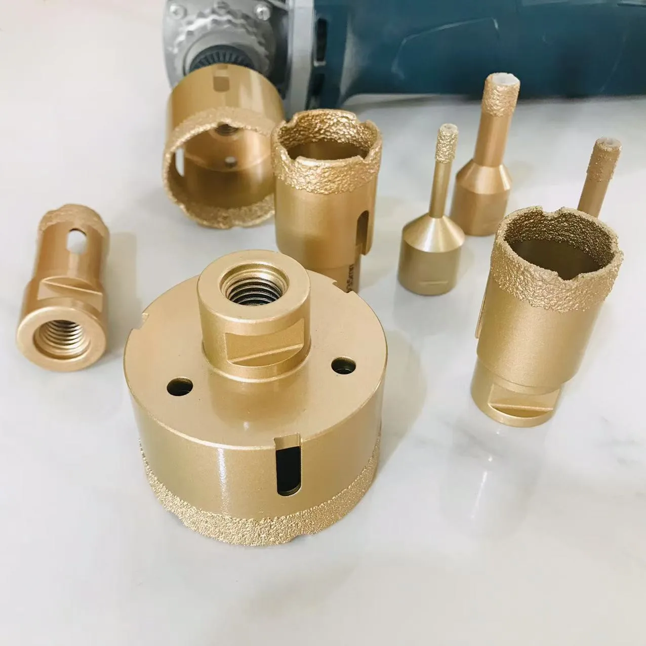 Diamond Core Drill Bit Set | 6-100mm Porcelain & Granite Tile Cutter | M14 Thread Opener - Thumbnail 3
