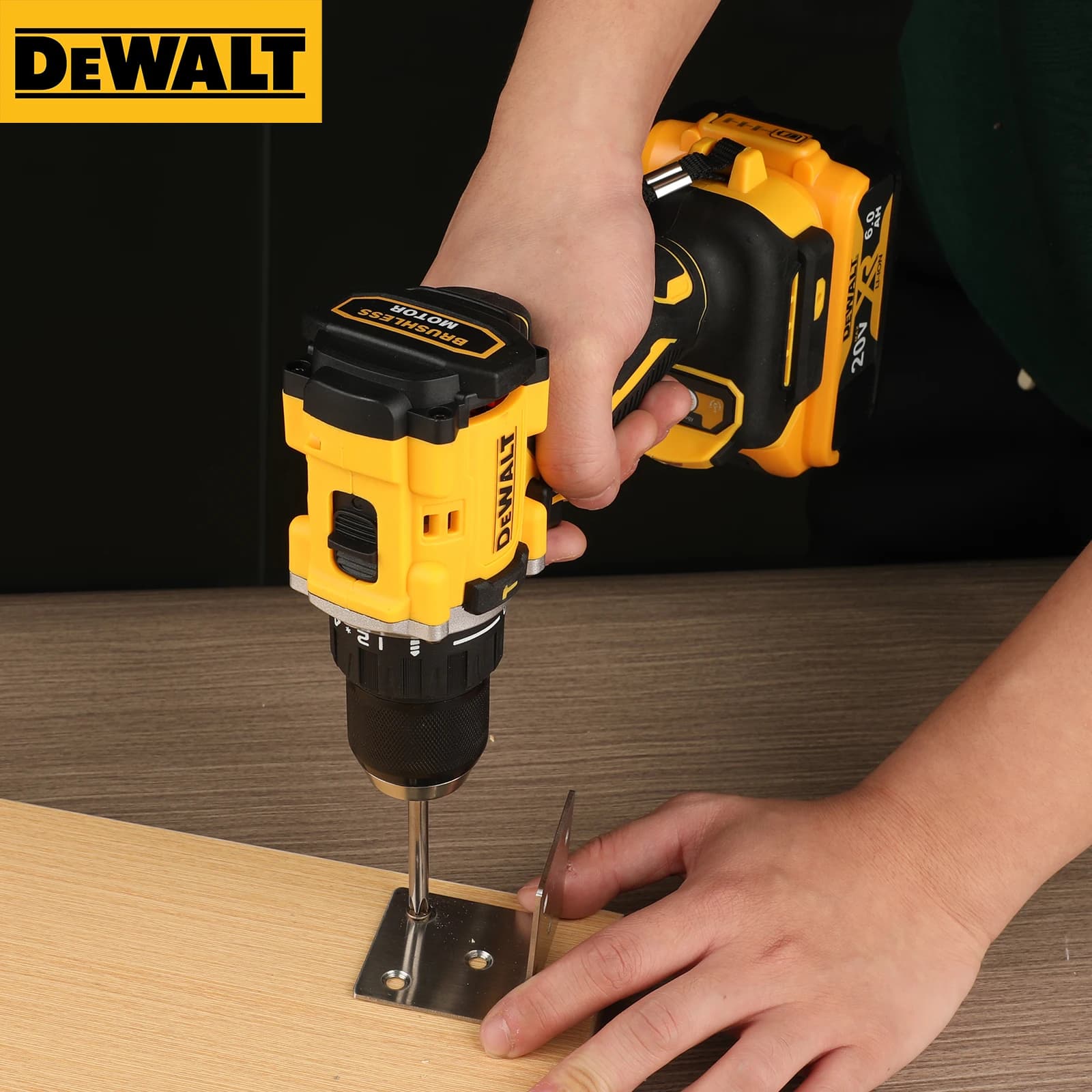 DeWalt DCD805 20V Brushless Impact Driver | Compact & Powerful Cordless Drill for Professionals - Thumbnail 2