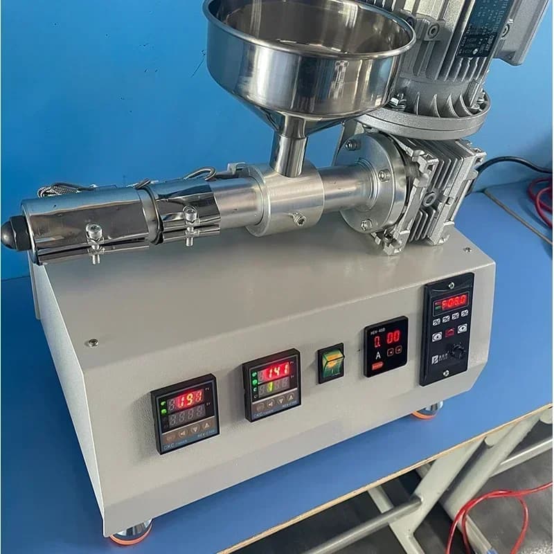 20mm Single-Screw Extruder | Laboratory Polymer System for ABS & PP | 110V/220V - Thumbnail 2