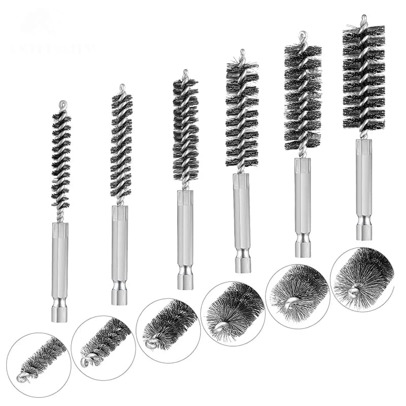 Drill Brush Kit | Heavy-Duty Stainless Steel Wire | Power Tool Cleaning Attachments - Thumbnail 2