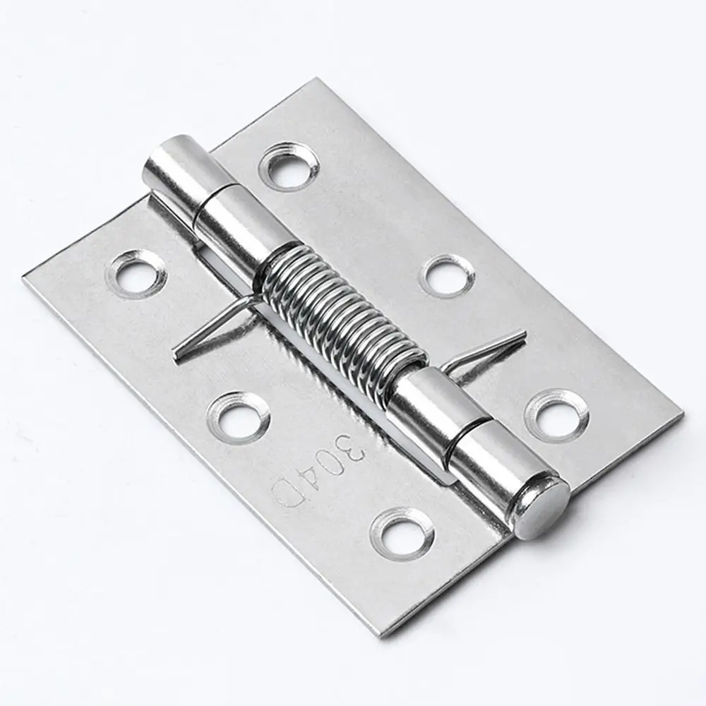 Rebound Cross Hinge | Spring-Loaded Stainless Steel | Self-Closing Door & Window Hardware - Thumbnail 2