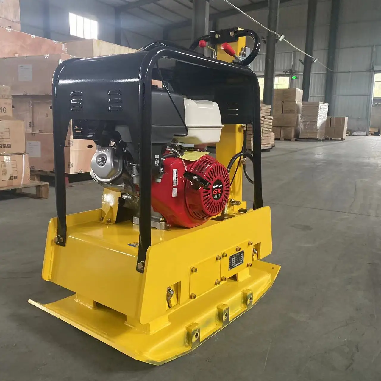 Diesel Plate Compactor | Hydraulic Vibrating Design | High Capacity Stone Compaction - Thumbnail 5