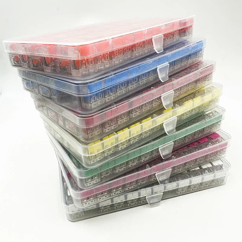 86-Piece Wire Connector Kit | Compact Terminal Blocks for Home Lighting & Electrical Projects - Thumbnail 6