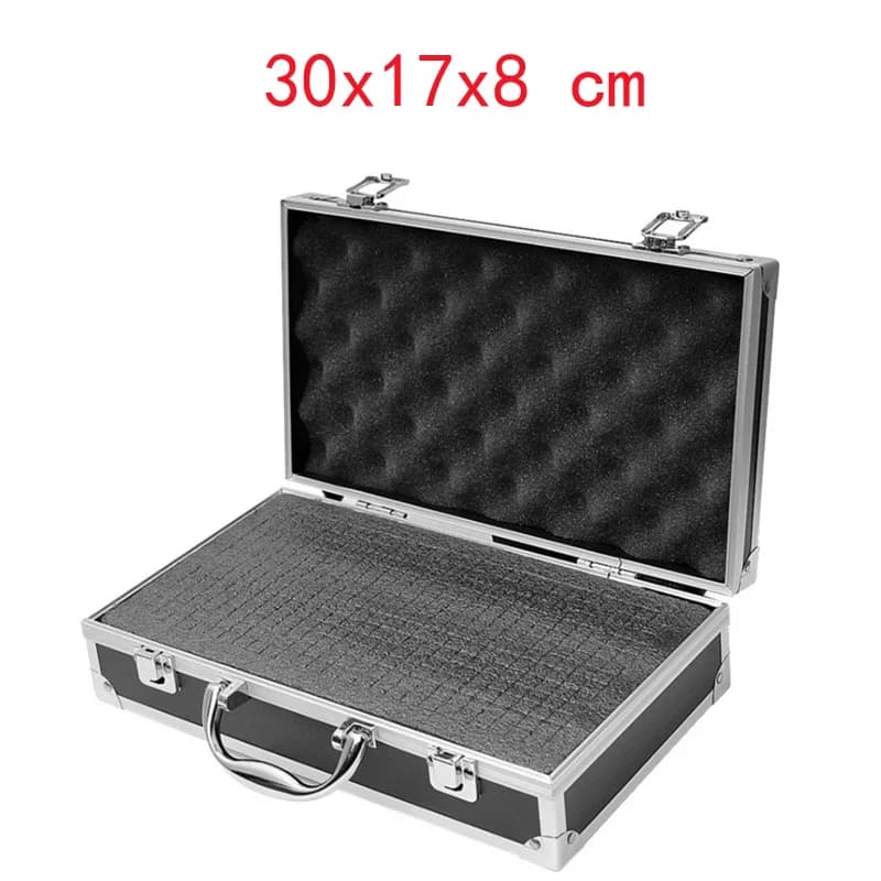Safety Equipment Toolbox | Impact Resistant Case with Sponge | Professional Instrument Storage - Thumbnail 2