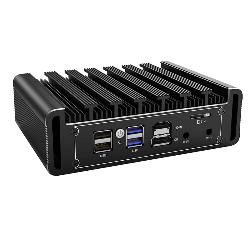 Firewall & Home Server Appliance | Intel N100 | 4x 2.5G LAN | Fanless Silent Design - Thumbnail 4