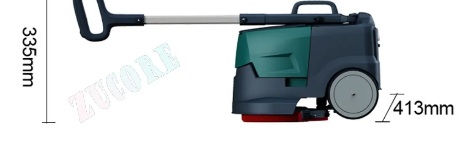 Commercial-Grade Wet/Dry Vacuum & Floor Scrubber | Industrial Suction & Mopping System - Thumbnail 2