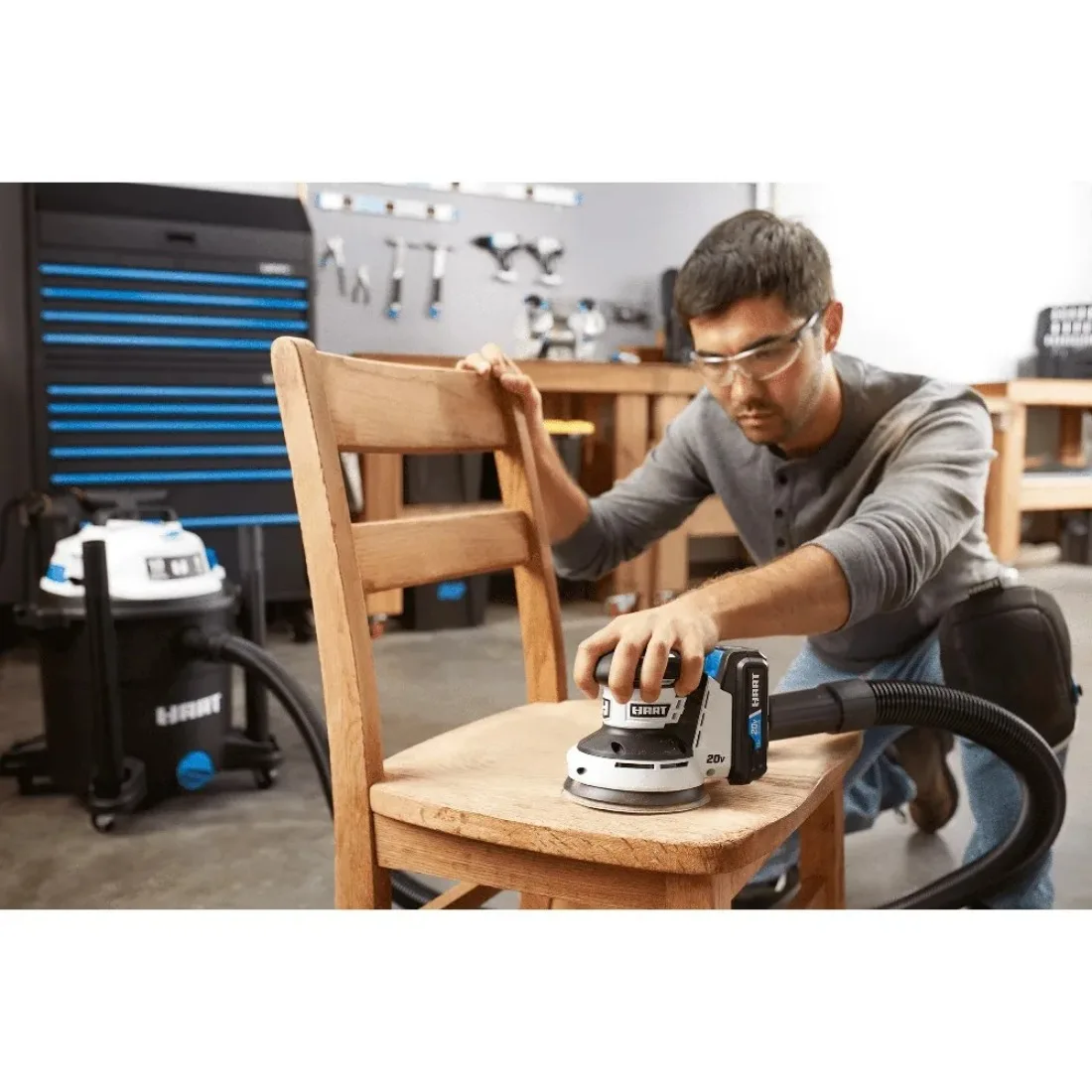 20V Cordless Random Orbit Sander | Includes Dust Bag | Battery Sold Separately - Thumbnail 5