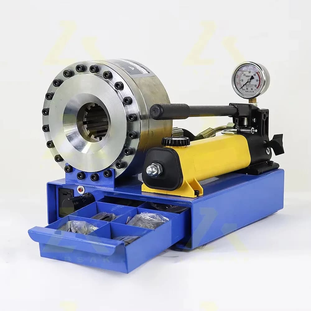 Manual Hydraulic Hose Crimper | BNT-30A 1 Capacity | Portable Brake Line Press Machine - Thumbnail 4