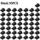 50 Pcs Black