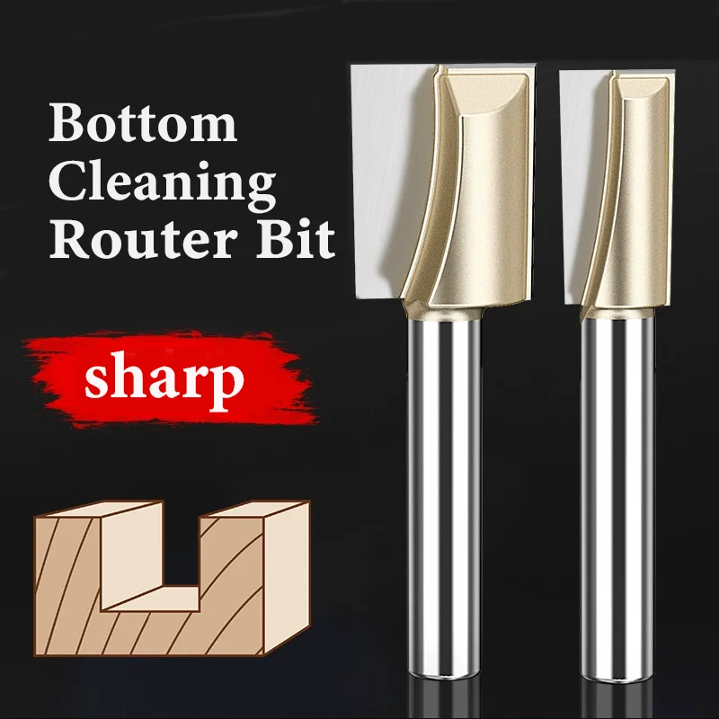 CNC Router Bit | 1/4 & 1/2 Shank | Slotting & Engraving Cutter for Wood, Acrylic, MDF - Thumbnail 2