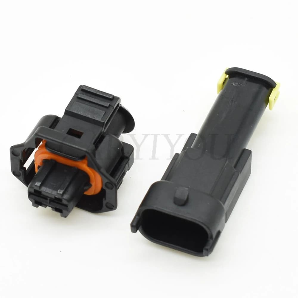 Bosch Automotive Electrical Connector Set | 3.5mm Male & Female Plugs | OEM-Spec Replacement - Thumbnail 2