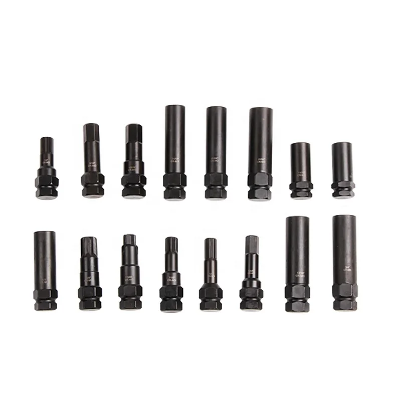 16Pc Wheel Lock Removal Kit | Master Lock Nut Key Set | Automotive Lug Nut Tool - Thumbnail 4