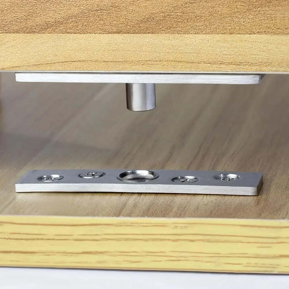 Steel Pivot Hinge | 360° Swivel Central Rotating | Heavy-Duty Concealing Shaft - Thumbnail 3