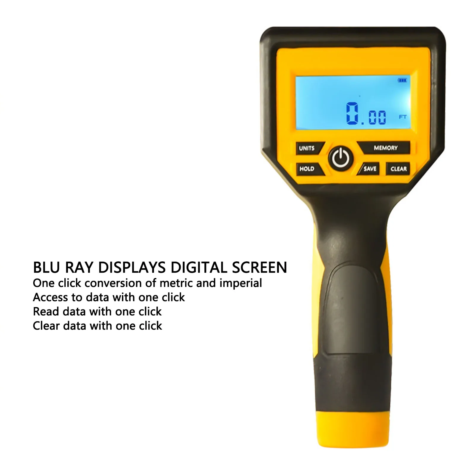 Measuring Wheel | High-Accuracy Metric/Imperial | Backlit Multifunction - Thumbnail 4