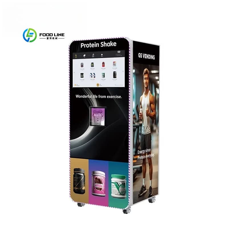 Protein Shake & Smoothie Vending Machine | Touchscreen Interface | Automated Mixing System - Thumbnail 3