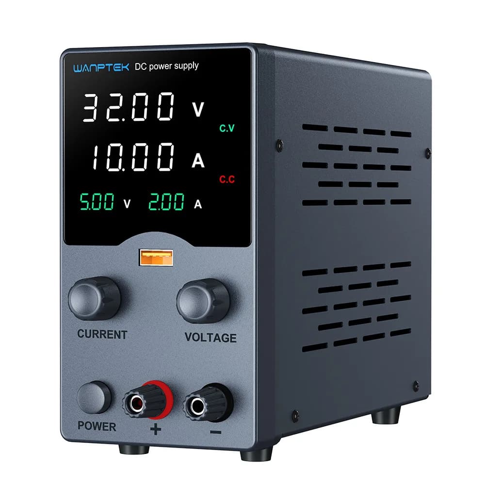 Bench Power Supply | Adjustable 30V 10A / 60V 5A DC | Precision Voltage & Current Regulator - Thumbnail 6