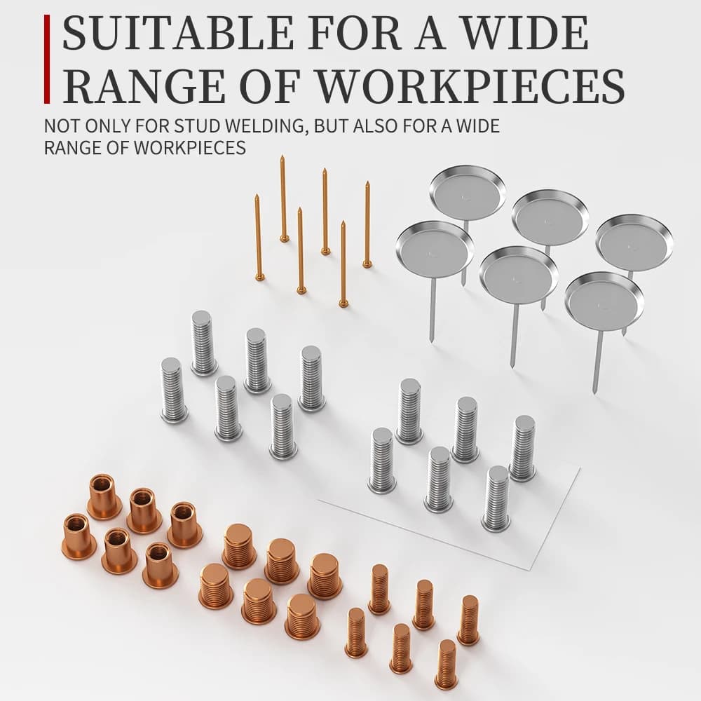 Capacitor Discharge Stud Welder | 220V Aluminum Welding Machine | Industrial-Grade Tool - Thumbnail 5