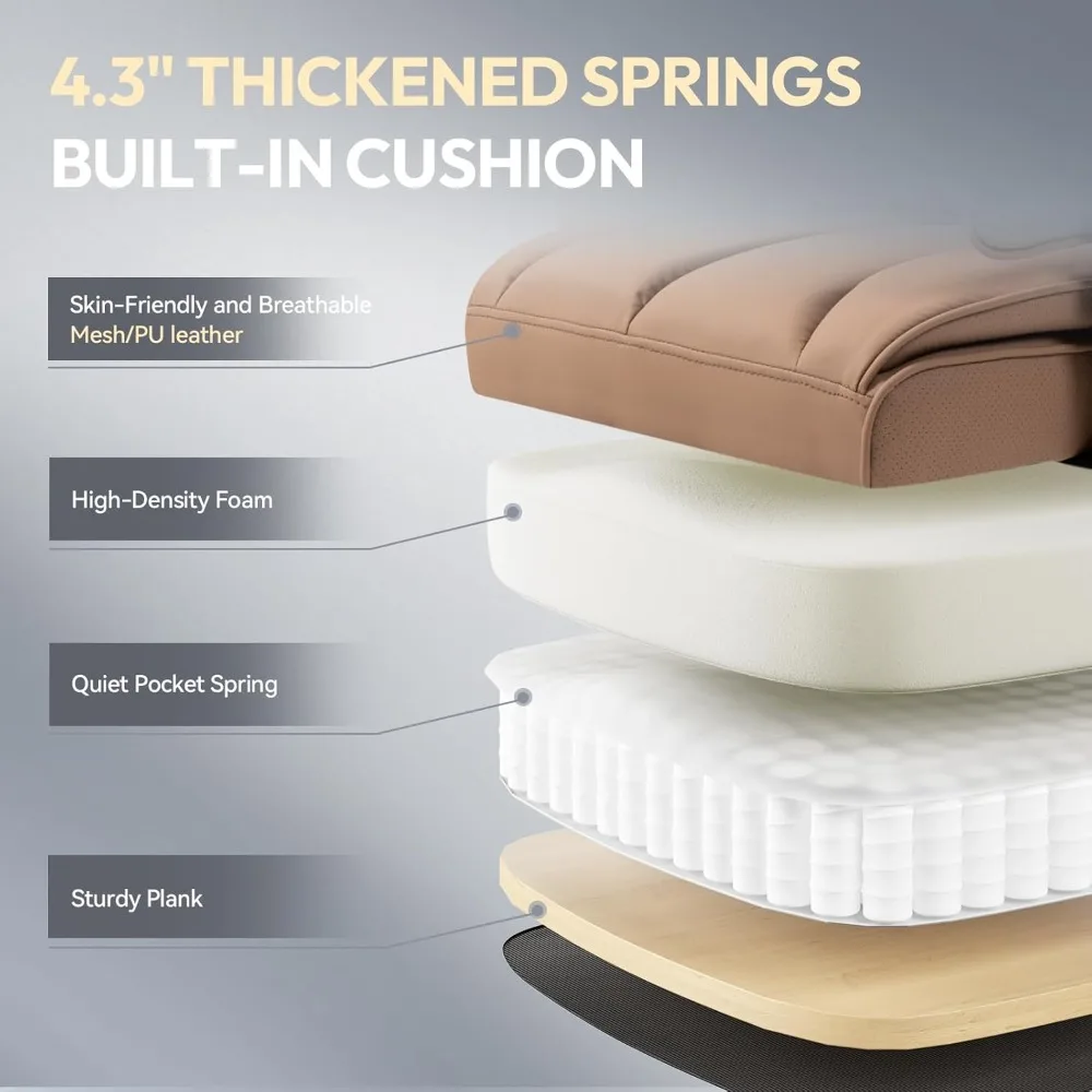 and Tall Office Chair | High Back Executive Gaming Chair | Pocket Spring Cushion - Thumbnail 5