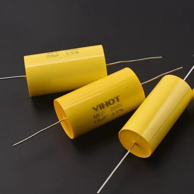 High-Fidelity MKP Film Crossover Capacitor | 0.47-47uF Range | 250V Axial Design for Tweeter Audio - Thumbnail 2