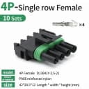 4P Single Row Female