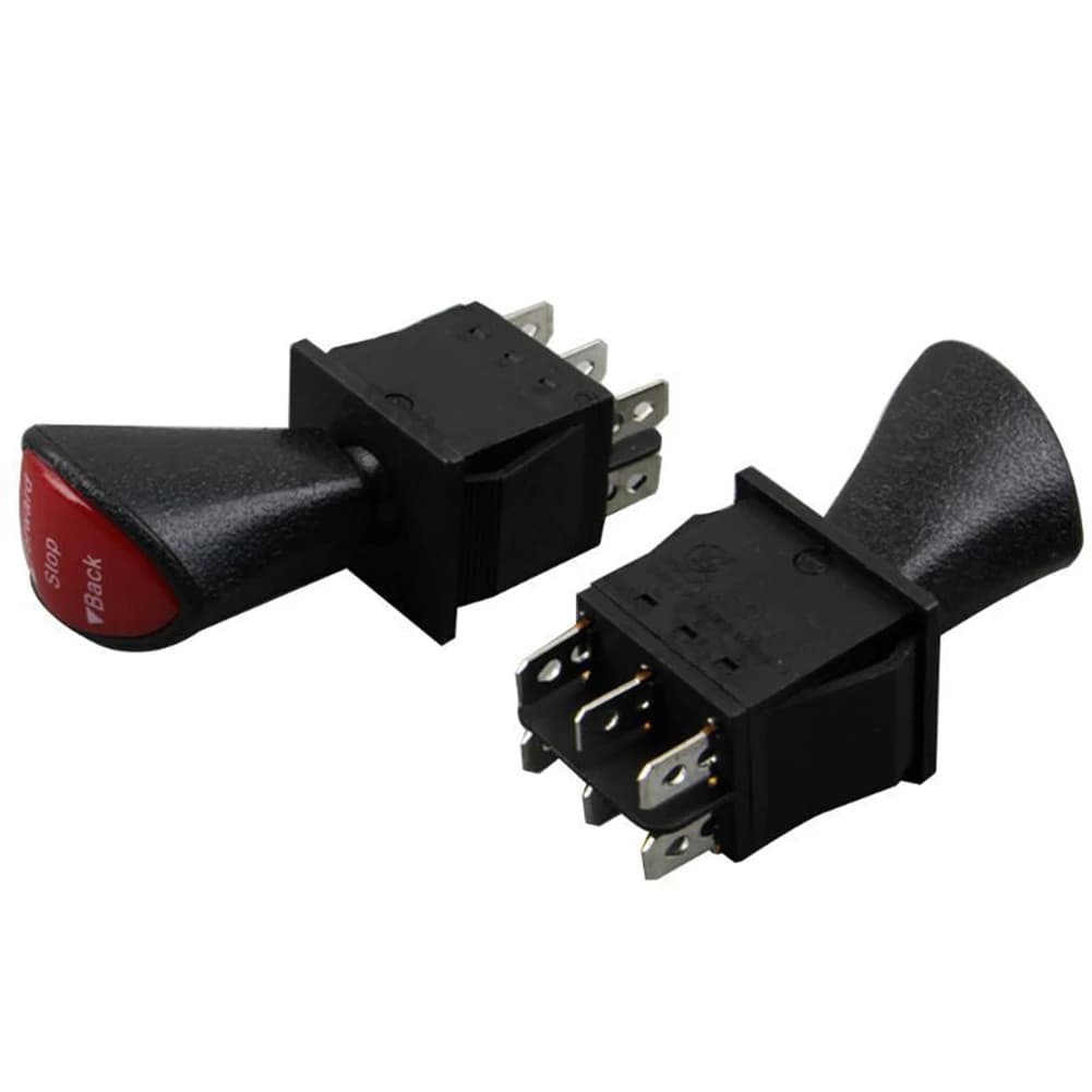 DPDT Latching Rocker Switch | KCD4-604-6P | Forward-Stop-Back Control for Marine & Automotive - Thumbnail 5