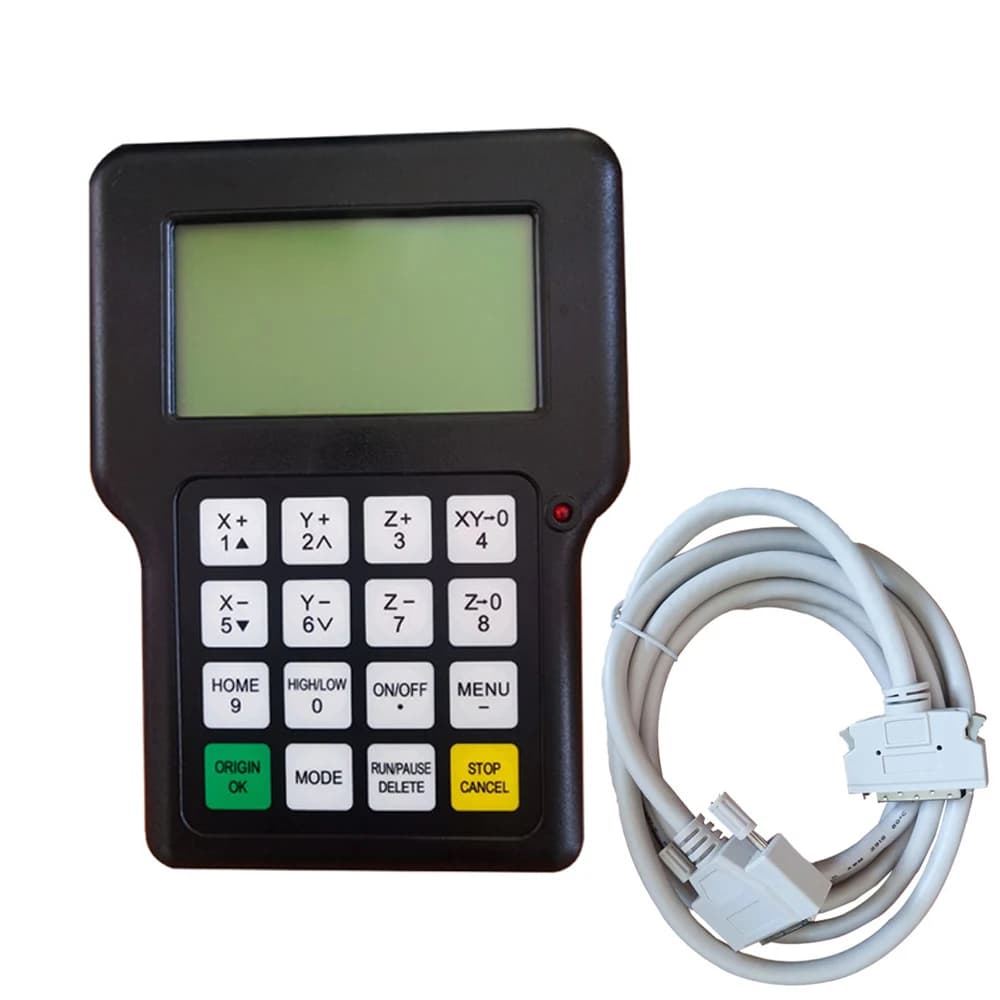 3-Axis CNC Router Controller | DSP0501 System with Remote Handle for Precision Engraving - Thumbnail 2
