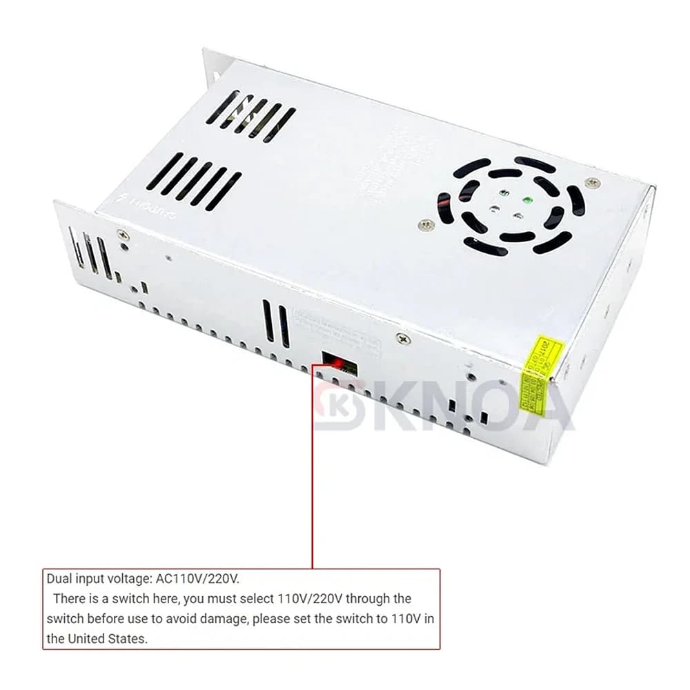 AC/DC Power Supply | 360W-500W Output | 12V-48V LED Driver & Adapter - Thumbnail 4