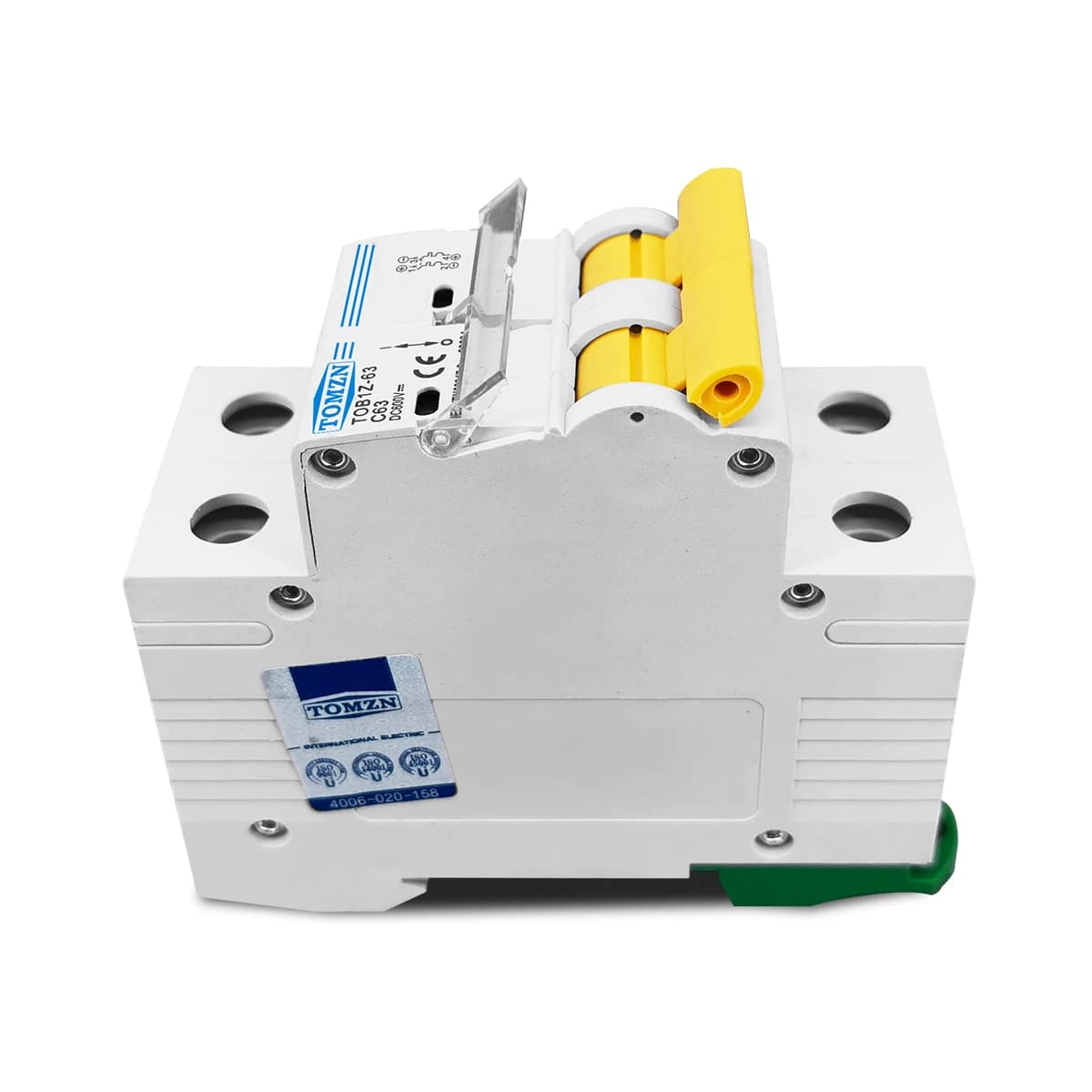 2P DC 600V  Circuit breaker MCB C curve single pole direct-current fuse for PV - Thumbnail 3