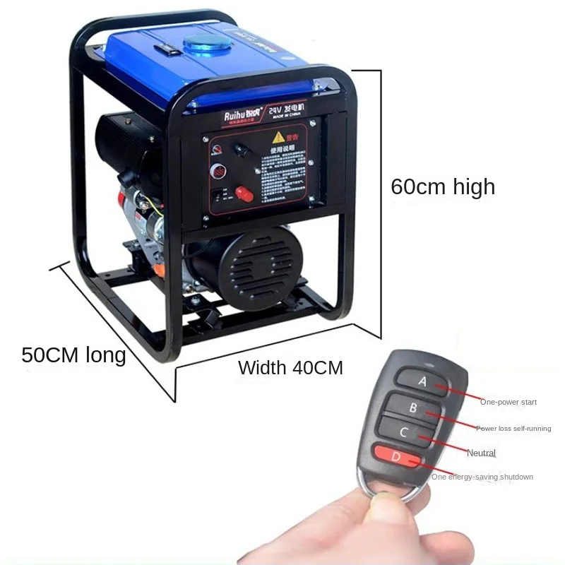 6kW 24V DC Diesel Power System | Integrated Parking AC & Battery Charger - Thumbnail 4