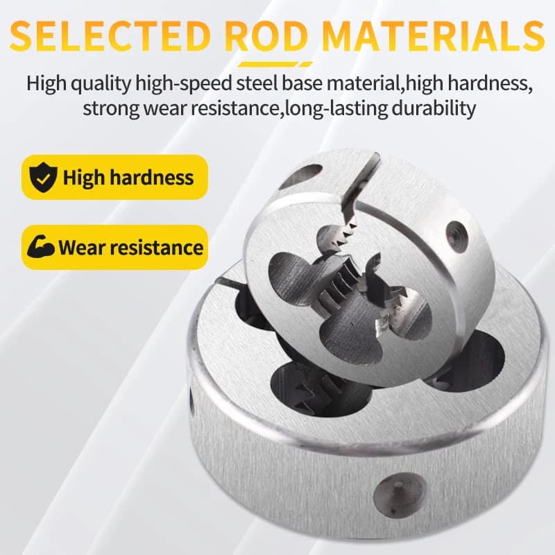 Threading Die Set | HSS-CO Fine Thread Taps | BSP & NPT Pipe Sizes 1/8 to 1/4 - Thumbnail 4