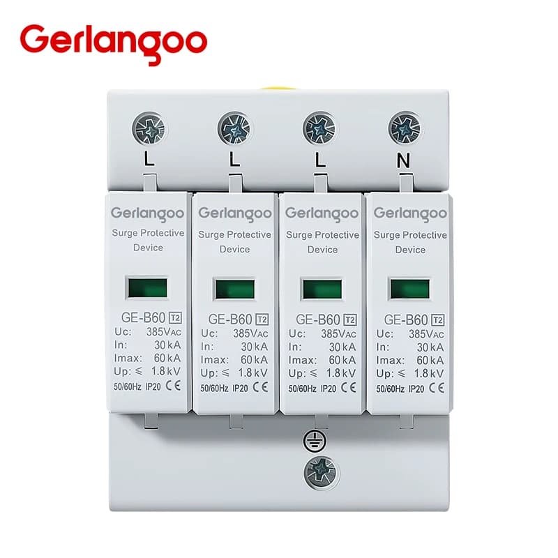 Home Surge Protector | 275V-385V AC | 20kA-100kA Lightning & Power Surge Defense - Thumbnail 6