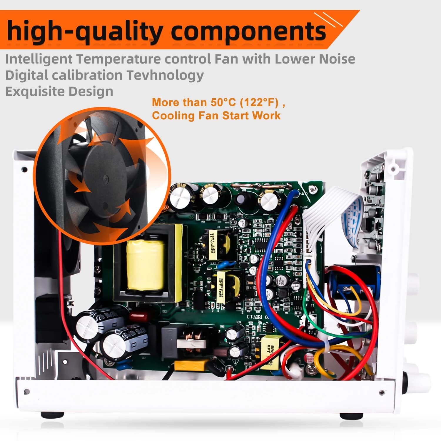 Bench Power Supply | 30V 10A Adjustable DC | Lab-Grade Precision with USB Interface - Thumbnail 5