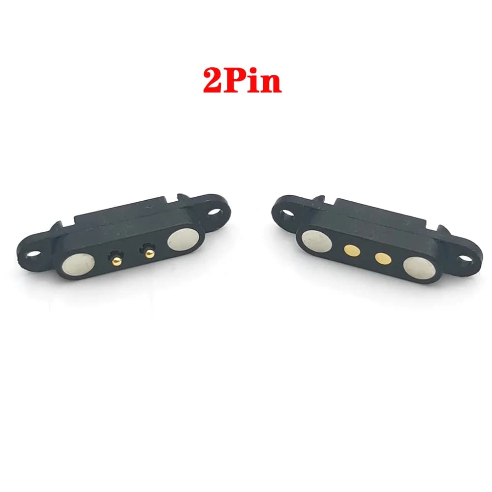 Spring-Loaded Pogo Pin Connectors | 2A DC Power | 2-Pin & 3-Pin Male/Female Set - Thumbnail 5