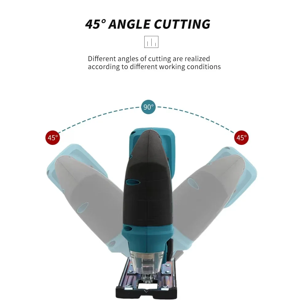 Makita DJV182Z 18V Cordless Barrel-Grip Jigsaw | 340W Brushless Motor | Professional Woodworking & Carpentry Tool - Thumbnail 5