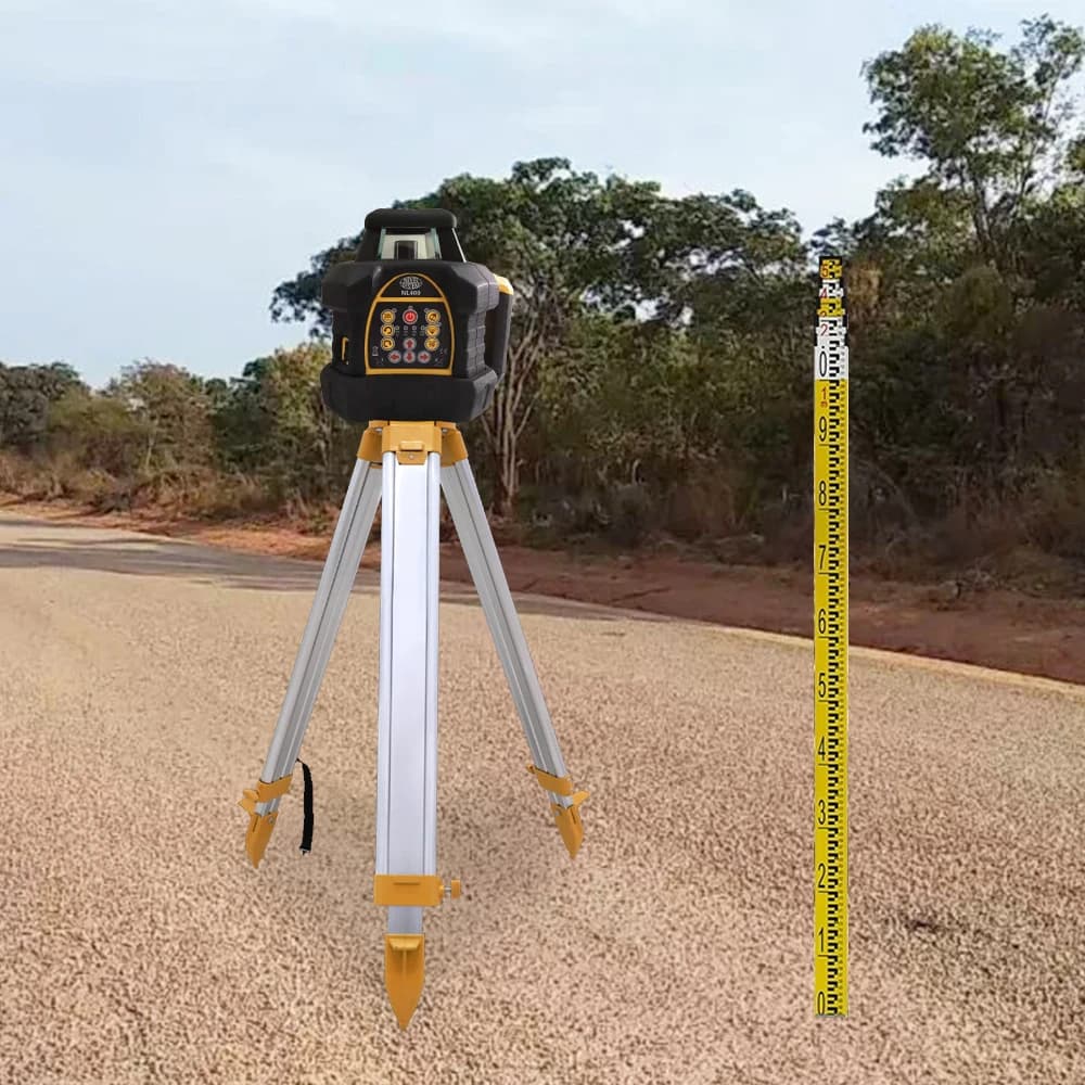 Laser Level | Red Beam Self-Leveling | Drop-Resistant with Receiver - Thumbnail 3