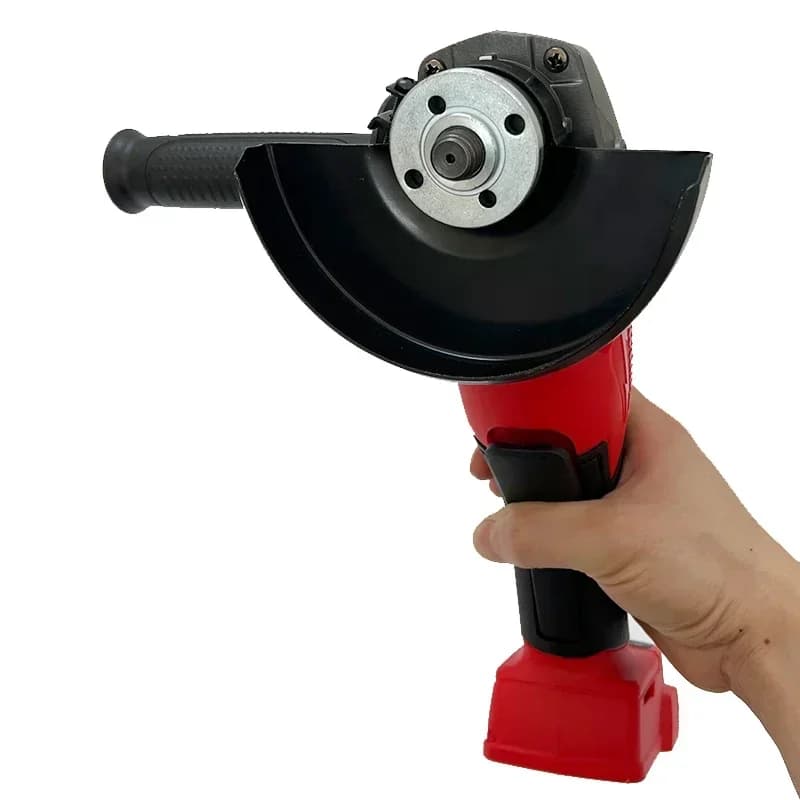 125mm Brushless Angle Grinder | Milwaukee Cordless | No-Lock Paddle Switch for Safety - Thumbnail 2