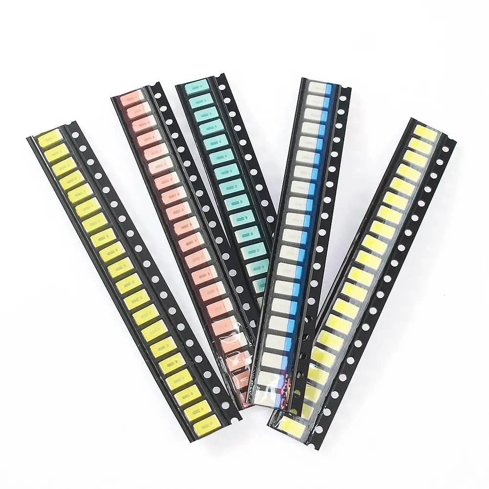SMD LED Assortment Kit | 0603, 0805, 1206, 1210, 5730, 5050 Sizes | 5 Colors (Red, White, Yellow, Green, Blue) - Thumbnail 3