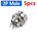 2Pin Male